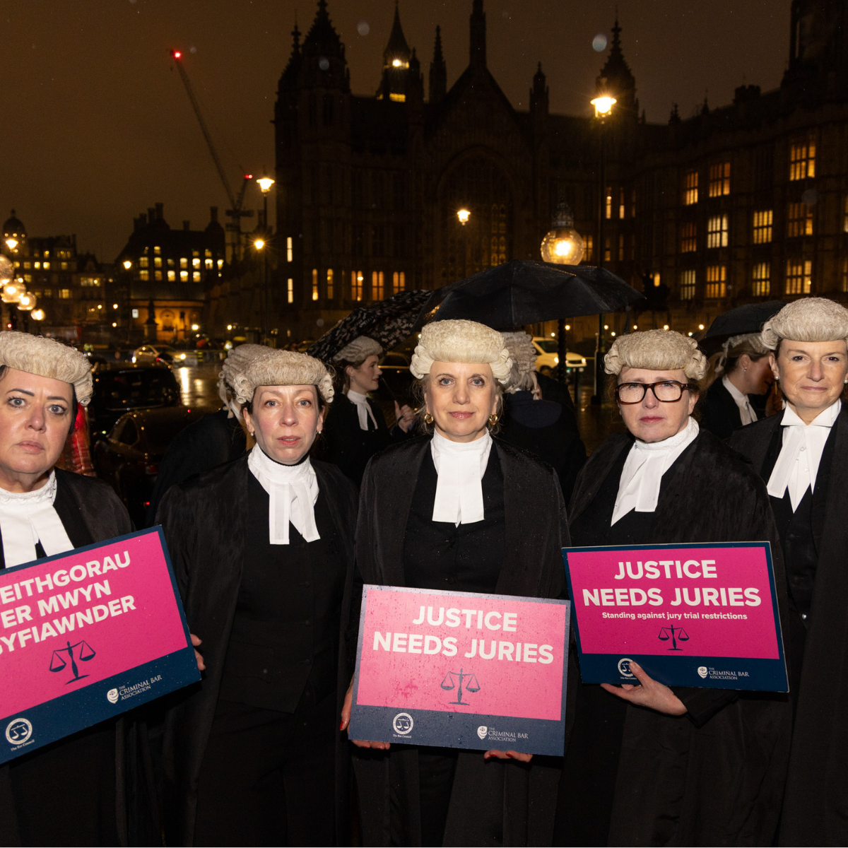 (L-R) Sam Hillas KC, Heidi Stonecliffe KC, Kirsty Brimelow KC, Tana Adkin KC, Caroline Goodwin KC