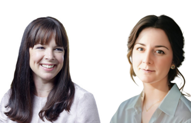 Photo of Rebecca Norris and Camilla Wells