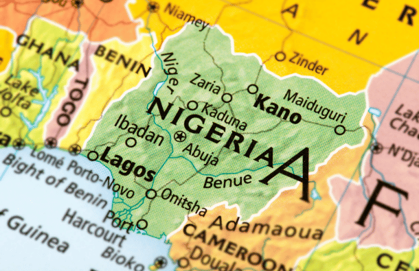 Map of Nigeria