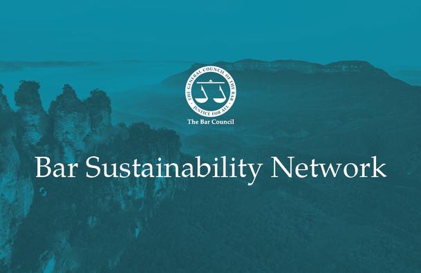 Bar Council Sustainability Network Homepage