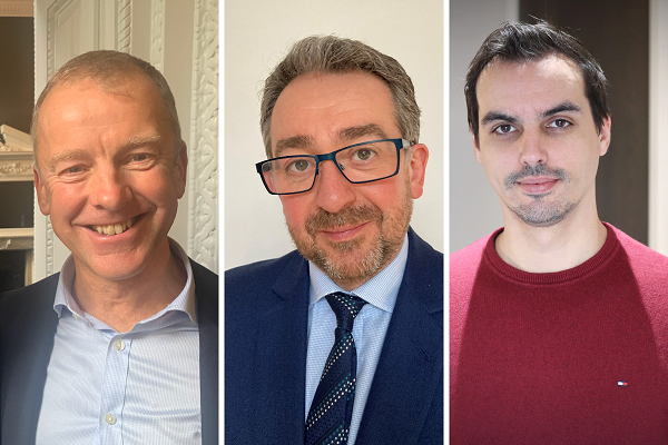 Winners of the Bar Council Legal Reporting Awards 2021: Martin Bentham; Dominic Casciani; Alex Dackevych